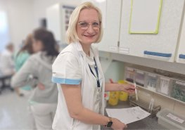 Tuto práci musí mít pečující personál opravdu rád, říká s úsměvem vrchní sestra Geriatrického centra