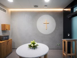 Tichá místnost Pardubické nemocnice