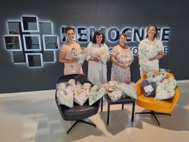 Předání rehabilitačních srdíček v Pardubické nemocnici