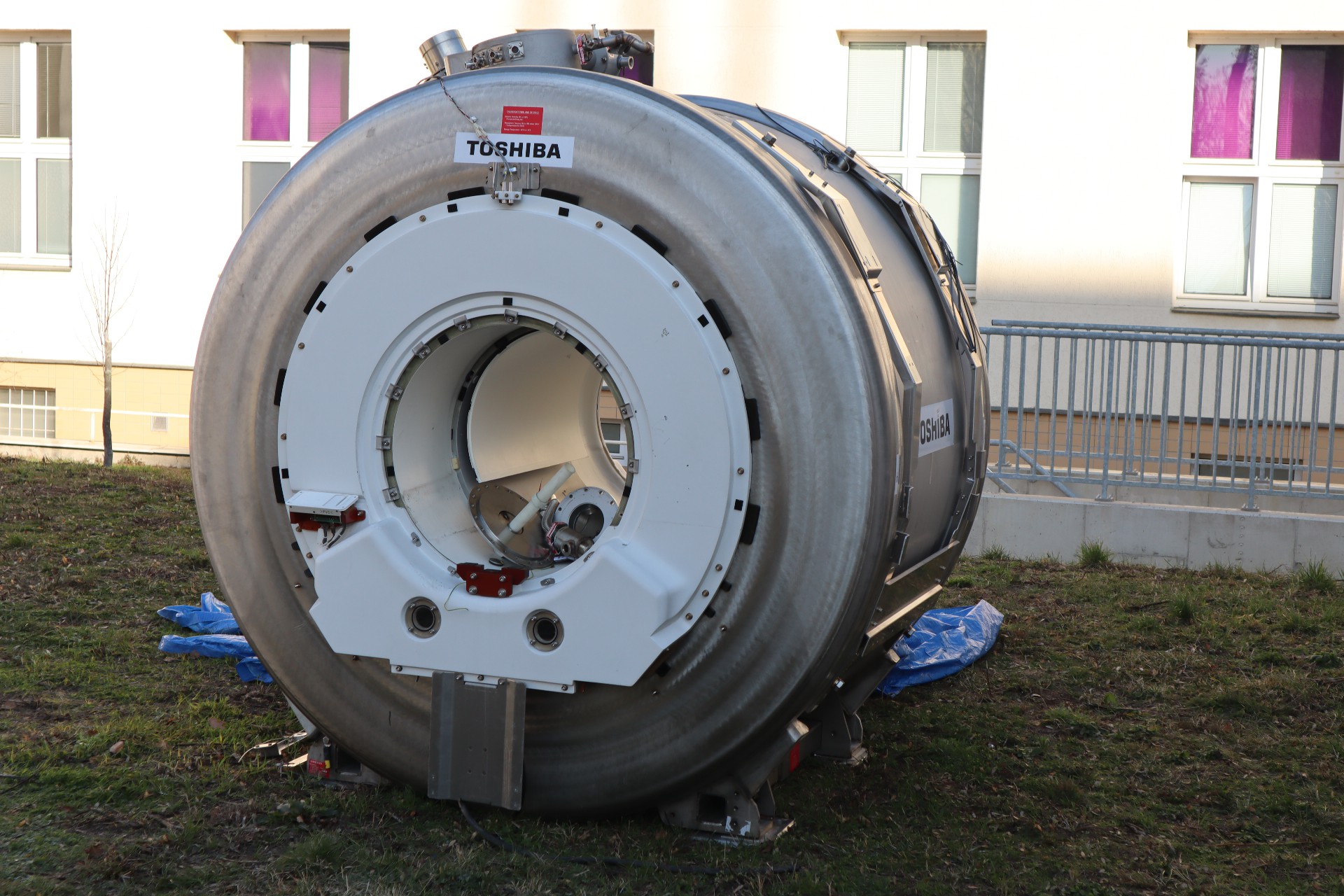 Radiodiagnostické oddělení stěhovalo magnetické rezonance