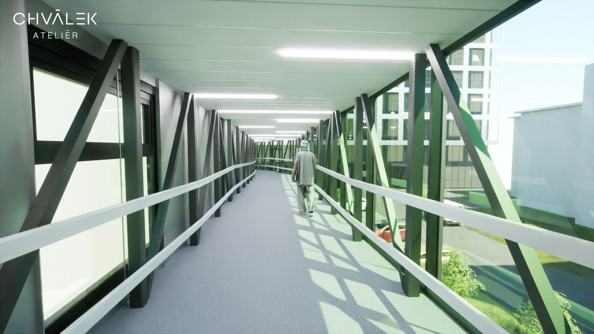 V Pardubické nemocnici začne stavba spojovacího koridoru