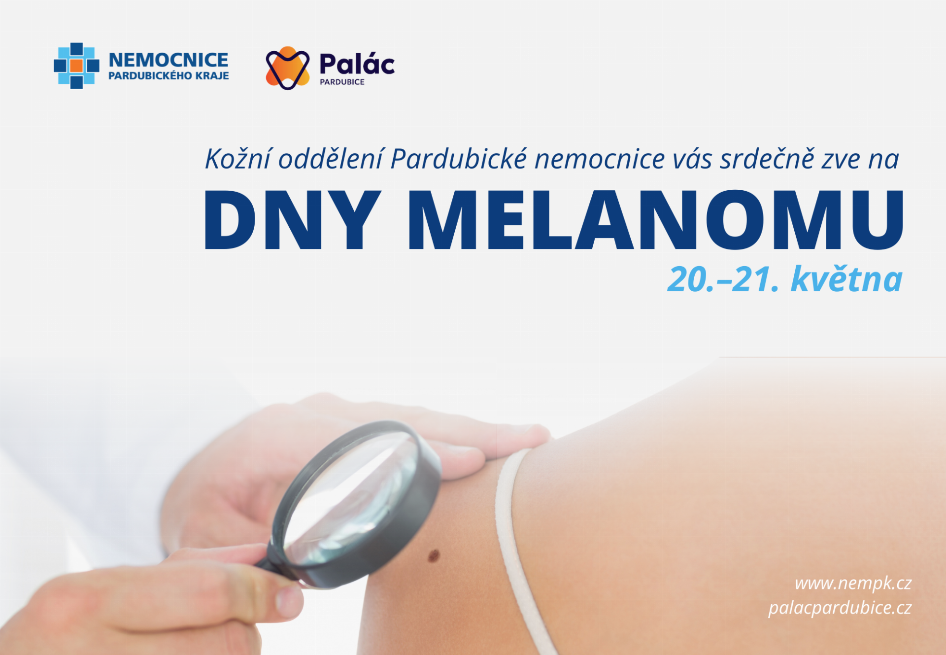 Dny melanomu v Paláci Pardubice