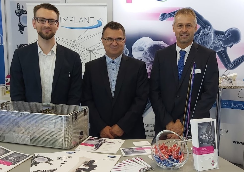 Patní hřeb a práce traumatologů Pardubické nemocnice zaujaly prestižní kongres v Berlíně